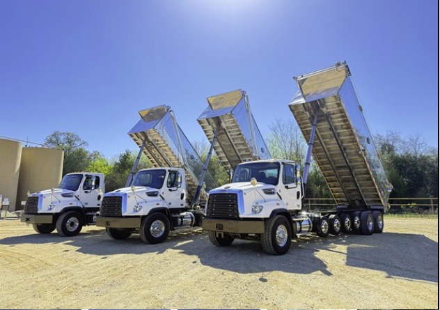 (5) 2024 Freightliner 114SD - 7 axle Dump