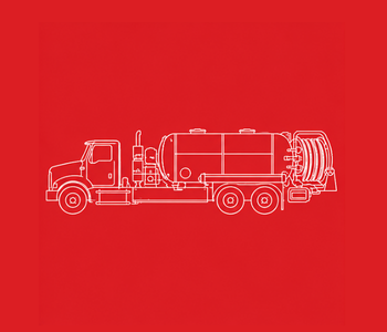 Sewer truck icon